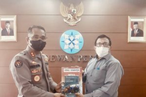 Kabid Humas Polda Banten Belajar Kode Etik Jurnalistik ke Dewan Pers