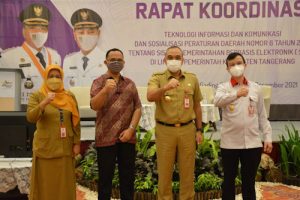 Bupati Tangerang Minta OPD Sampaikan Data dan Informasi Ke Diskominfo