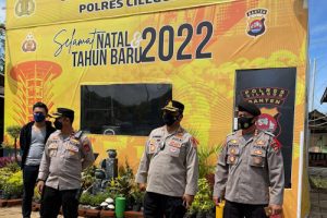 Dirlantas Polda Banten Cek Pospam dan Posyan Operasi Lilin Maung 2021