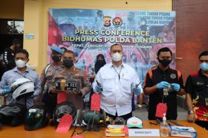 Komplotan Residivis Spesialis Pecah Kaca Digulung Polda Banten
