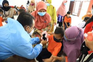 Dinkes Kota Tangerang Vaksinasi Anak Berkebutuhan Khusus