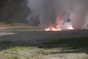 Satbrimob Polda Banten Musnahkan Temuan Handak di Cimanggu