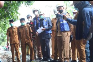 Wali Kota Serang Tinjau Pembangunan Jalan dan Jembatan di Cibeo-Cilengsir