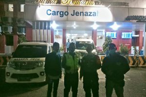 Tim Tancap Polda Banten Kawal Kepulangan Jenazah Korban Laka Lantas Balikpapan ke Cilegon