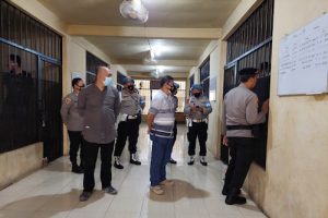 Bidpropam Bareng Pamenwas Cek Rutan Polda Banten