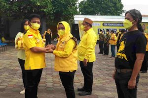 Golkar Kota Tangerang Apel Siaga dan Pelantikan Tim Penanggulangan Bencana