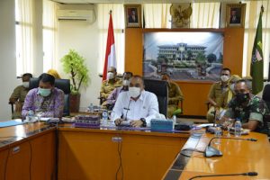 Bupati Tangerang Rakor dengan Camat dan Kapus Bahas Peningkatan Covid