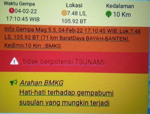 Ini Hasil Pengecekan Lapangan Pasca Gempa