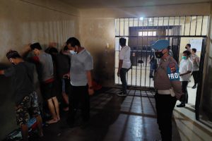 Pawas Propam Polda Banten dan Pamenwas Cek Rutan
