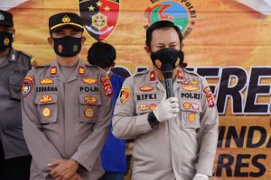 Polsek Ciwandan Amankan Bajing Loncat