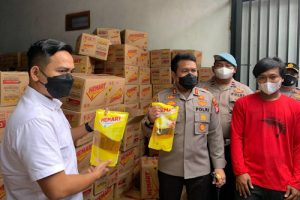Polres Lebak Amankan 24 Ton Minyak Goreng di Warunggunung
