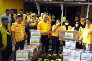 Golkar Kota Tangerang Kirim Bantuan untuk Korban Banjir Serang