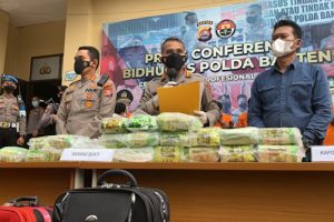 Penyelundupan 23 Kg Sabu Digagalkan Ditresnarkoba Polda Banten dan Polres Pandeglang