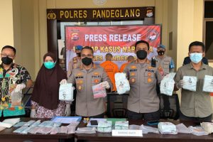 Polda Banten dan Polres Pandeglang Kembali Sita Narkoba dalam Jumlah Besar