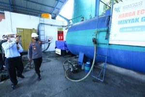 Kapolri Pastikan Stok dan Harga Minyak Goreng Curah Sesuai HET