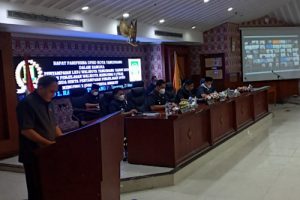 DPRD Kota Tangerang Paripurna Laporan LKPJ 2021 Wali Kota