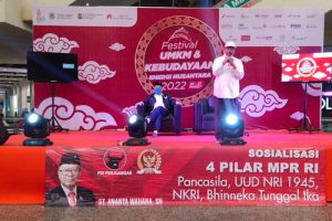 Ananta Wahana Sosialisasikan 4 Pilar MPR RI di Mall Balekota