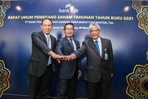 RUPST bank bjb Tahun Buku 2021, BJBR Tebar Dividen Rp1,042 Triliun