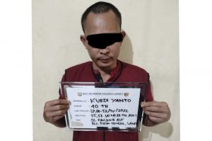 Polres Lahat Amankan Penimbun Solar