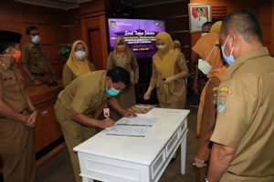 Sekda Kabupaten Tangerang Pimpin Sertijab Pimpinan Eselon