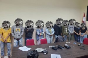 Polsek Cipocok Jaya Amankan Empat Pasangan Bukan Suami Istri