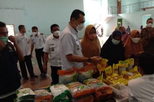 Bazaar Ramadhan Kecamatan Benda Permudah Warga Dapatkan Bahan Pokok