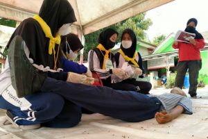 PMI Kota Tangerang Latih Relawan