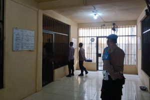 Pawas Bidpropam dan Pamenwas Cek Rutan Polda Banten