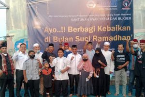 Dihadiri Wakil Wali Kota JMSI Kota Tangerang Bersama Padepokan SCM Bukber dan Santuni Anak Yatim
