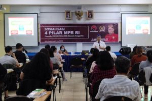 Ananta Wahana Sosialisasi Empat Pilar MPR RI di Kampus Budhi