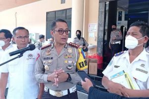 Situasi Kamseltibcar Lantas Arus Mudik Polda Banten