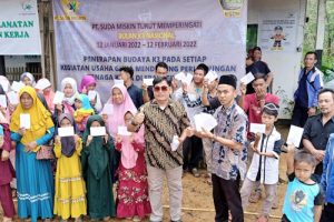 PT. Suda Miskin Bantu Warga Cibarengkok