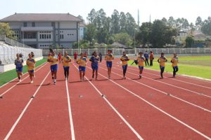 Persiapan Porprov Atlit Kota Tangerang Ikuti Test Fisik di Stadion Benteng