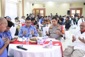 Kapolres Metro Tangerang Kota Silaturahmi  dengan OKP dan Mahasiswa