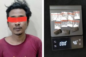 Edarkan Sabu RO Ditangkap Sat Resnarkoba Polresta Serang Kota