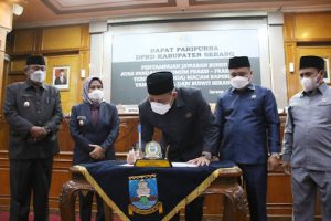 DPRD Kabupaten Serang Setujui Tiga Raperda Baru