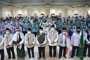 389 Jemaah Haji Kabupaten Tangerang Berangkat Ke Pondok Gede