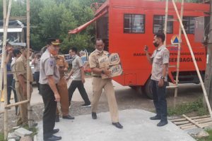 Korban Angin Puting Beliung di Desa Tanjung Pasir Dapat Bantuan