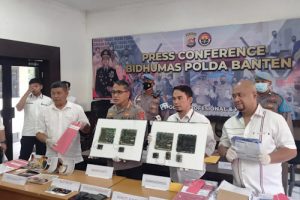 Pelaku Curang Perdagangan BBM Diamankan Ditreskrimsus Polda Banten