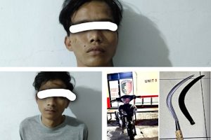Begal di Kota Tangerang Celurit Korban Rampas Handphone