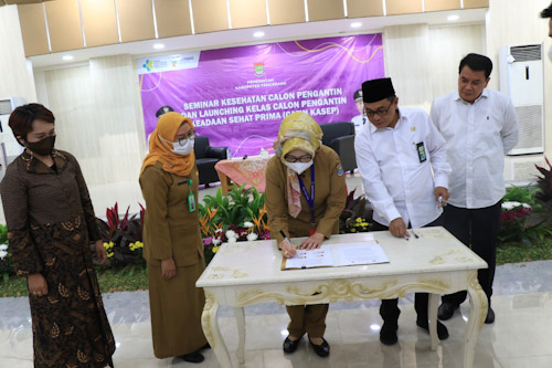 Cegah Stunting Pemkab Tangerang Luncurkan Catin Kasep