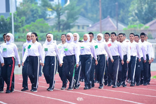 50 Capaska Kota Tangerang Masuki Training Center