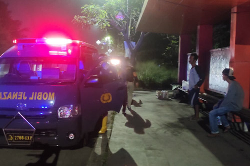 Ditemukan Mayat di Halte Bus Serang