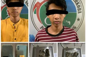 Dua Pelajar Patungan Beli Ganja Di Medsos Ditangkap Polres Pandeglang