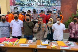 Puluhan Pelaku Perjudian Diamankan Polda Banten dan Polres Jajaran
