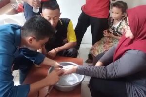 BPBD Kabupaten Tangerang Eksekusi Cincin Tersangkut di Jari