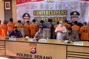 14 Penjudi Berhasil Diamankan Jajaran Polres Serang