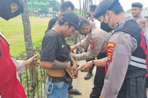 Operasi Premanisme Polresta Tangerang Amankan Belasan Orang