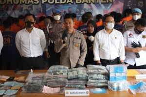 Seminggu Ditresnarkoba Polda Banten dan Jajaran Tangkap 36 Penyalahguna Narkoba