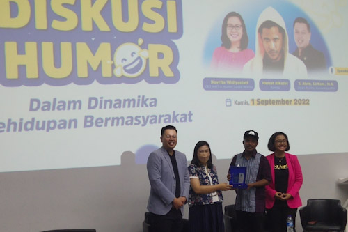 UMN Bersama IHIK3 Kolaborasi Selenggarakan Diskusi Humor dalam Dinamika Kehidupan